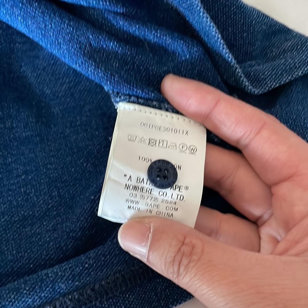 Mens Bathing Ape polo - Picture 3 of 3